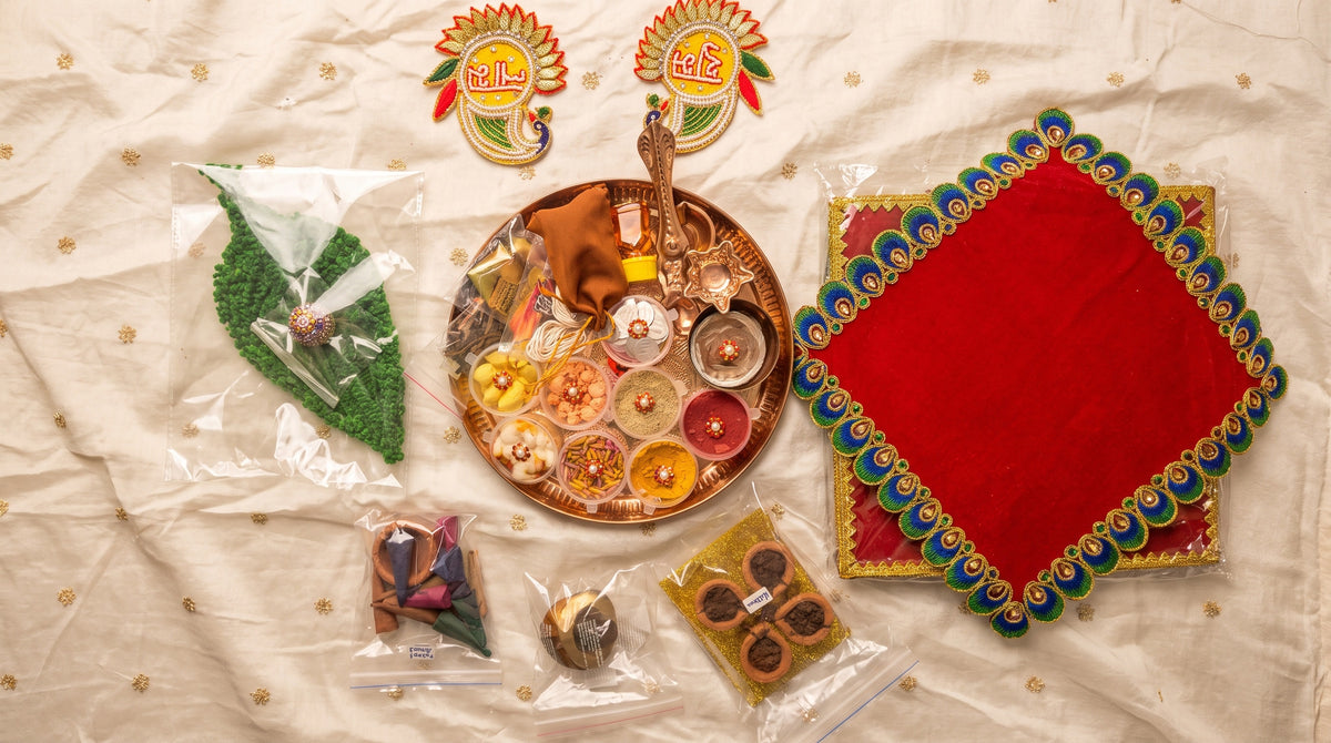Actual DIGAMBAR complete puja kit